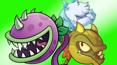 Plants Vs Zombies 2: Chomper, SnapDragon, Ice Dragon Team! P