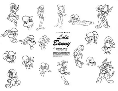 Lola Bunny character sheet Bunny tattoos, Bunny sketches, Bu