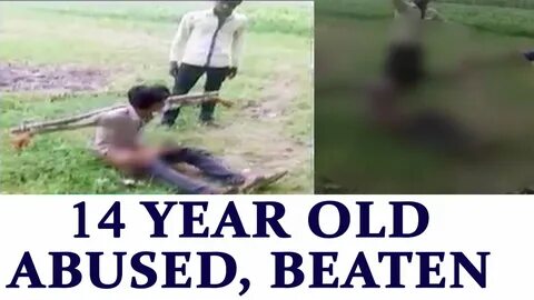 A 14-year-old boy in Aligarh was stripped