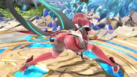 Otakus se vuelven locos por Pyra y Mythra en Super Smash Bro