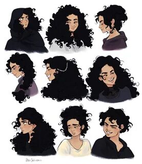 Aluna & Sylvie hairstyles Character design inspiration, Char