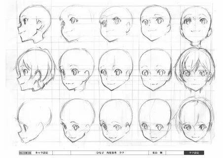 Pin by Wyl Schultz on Poses Anime face drawing, Anime head, 