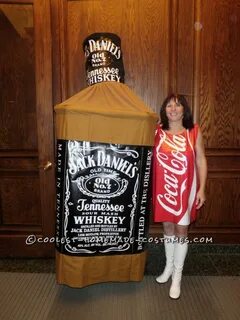 Original Jack and Coke Homemade Couple Costume @Heather!!! H