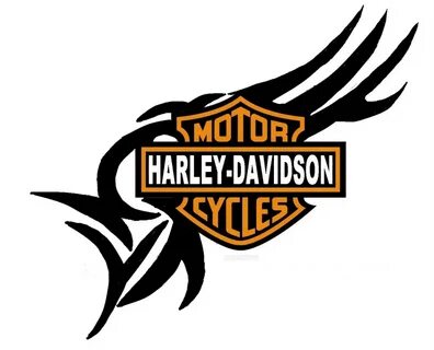 Harley Davidson clipart cycle - Pencil and in color harley d
