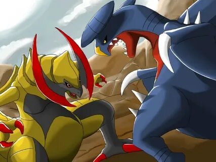 Haxorus vs Garchomp Dragon type pokemon, Pokemon teams, Poke