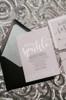 WHITNEY Suite Glitter Package, black and silver, silver foil