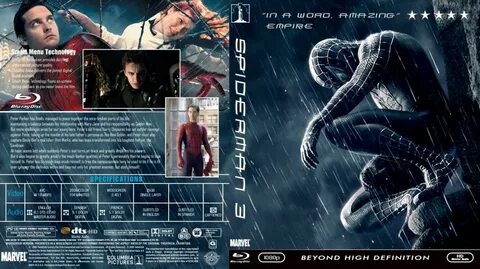 Spider-Man 3- Movie Blu-Ray Custom Covers - 9688Spiderman 3 