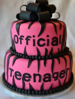 Official teenager birthday cake Birthday cakes for teens, Bi