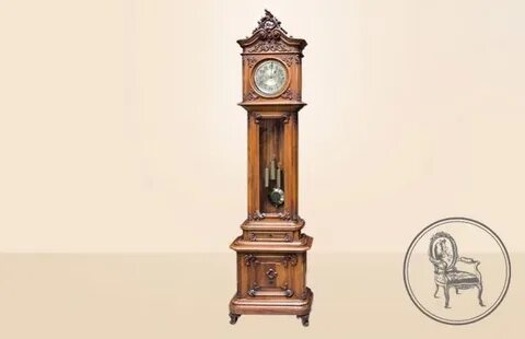 Антикварные напольные часы VS1098 купить в Москве: цена и фо