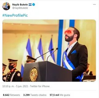 Las 6 fotos de perfil de Nayib Bukele en Twitter que generan revuelo Noticias de