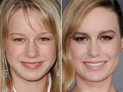 Brie Larson, Before and After Natural hair color, Smooth hai