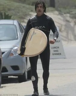 Anthony Kiedis shows off surfer's build in figure-hugging we