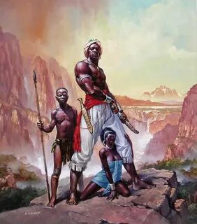 "Dinotopia": The Fantastical Art Of James Gurney African war