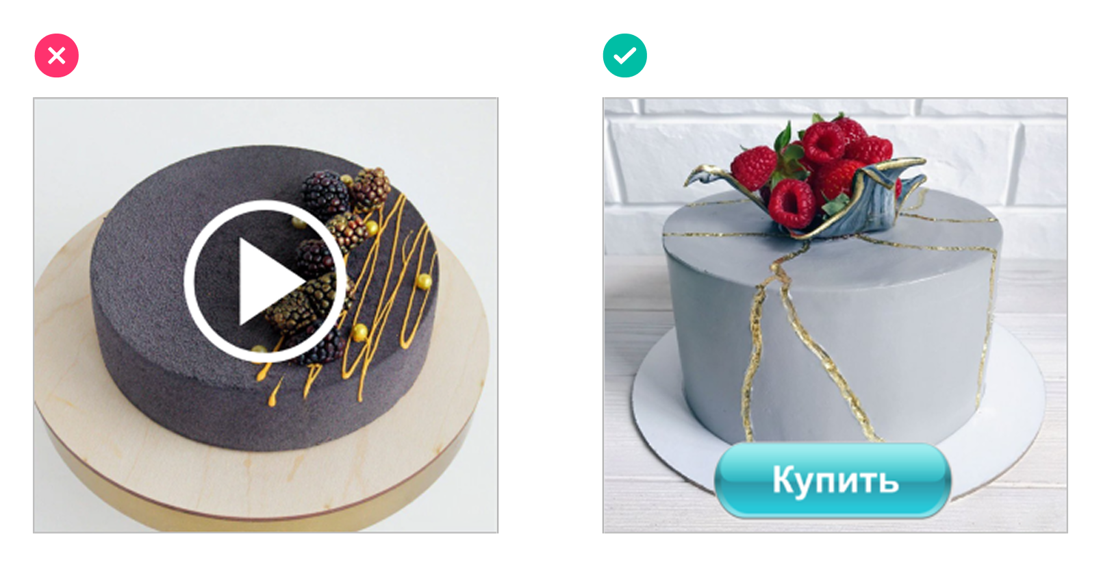 Удачный и неудачный креатив