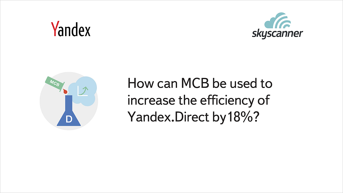 How can MCB be&nbsp;used to&nbsp;increase the efficiency of&nbsp;Yandex.Direct by&nbsp;18%?