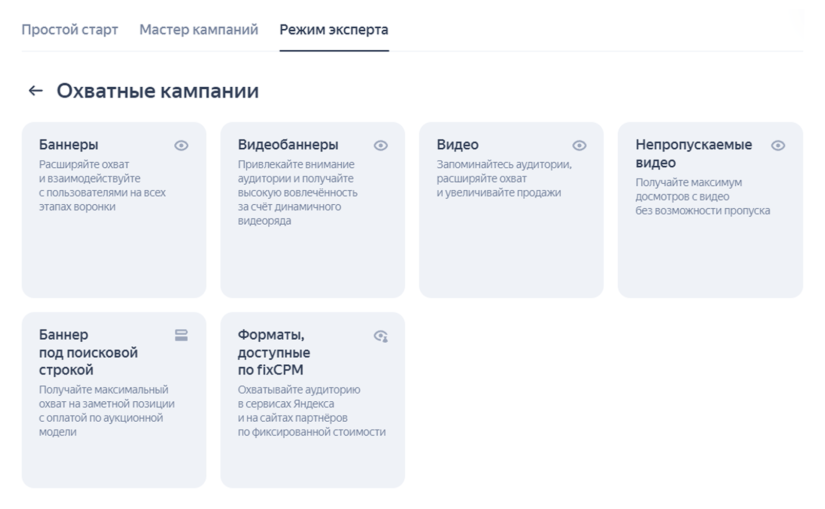 Форматы медийной рекламы