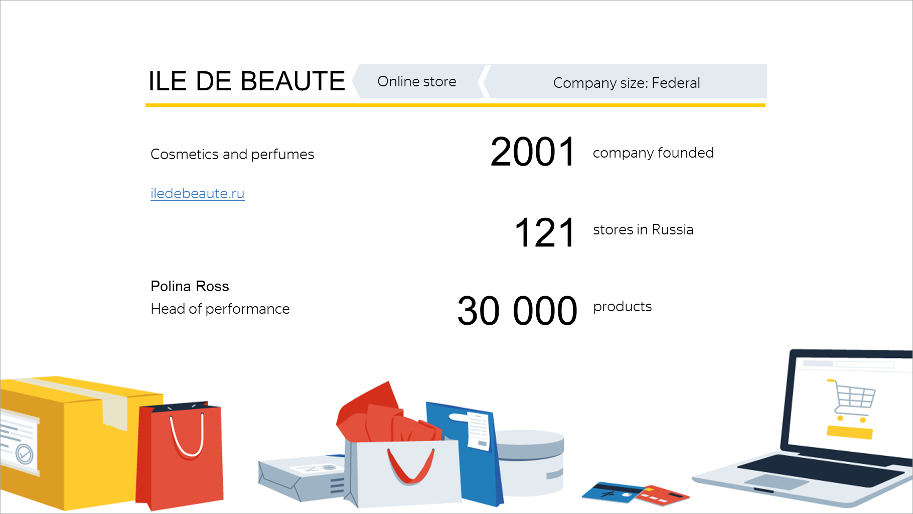 ILE DE BEAUTE. Online store. Cosmetics and perfumes