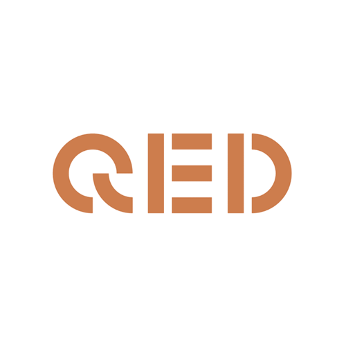 QED.voice logo