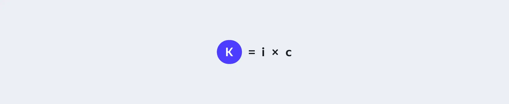 Формула расчёта коэффициента виральности