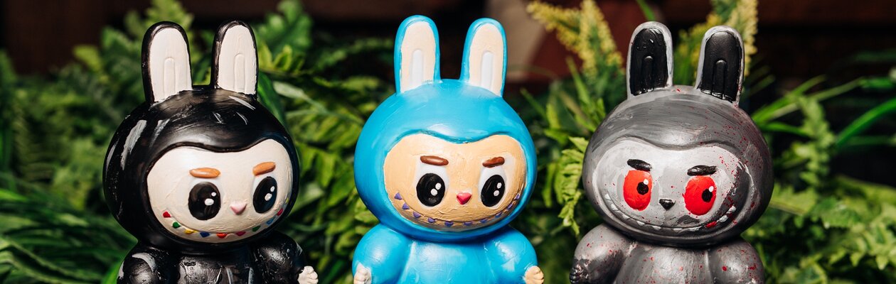 Арт-вечеринка Artvibes. Роспись игрушки Лабубу