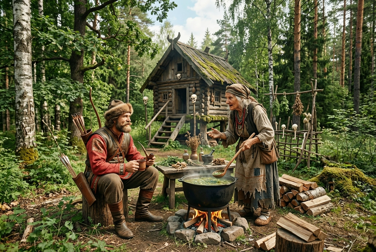 Баба-Яга и Соловей разбойник мутят в «Дивном»
