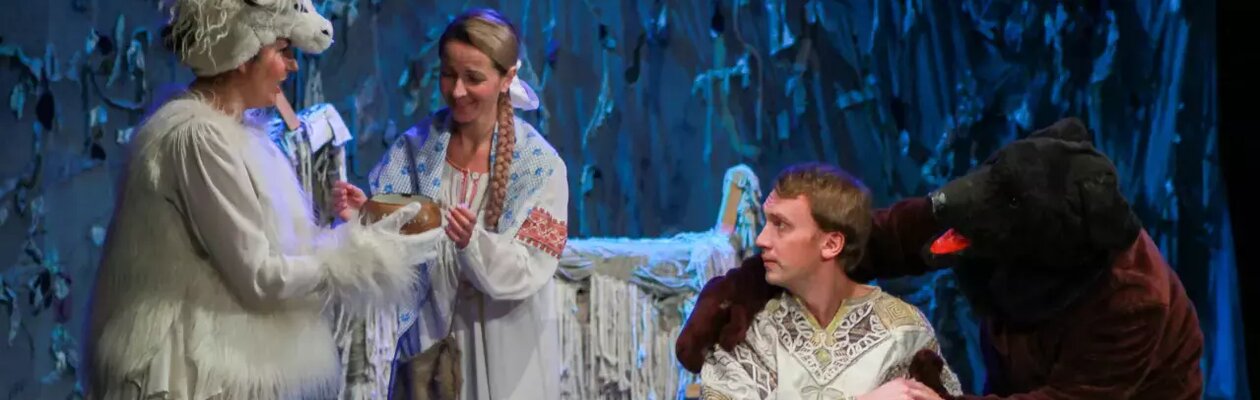 Сказ о доброй Марьюшке, храбром Иванушке и злой Бабе-Яге