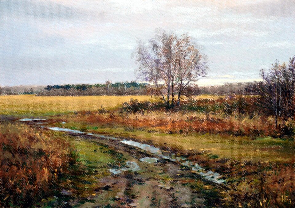 Осенняя распутица картина