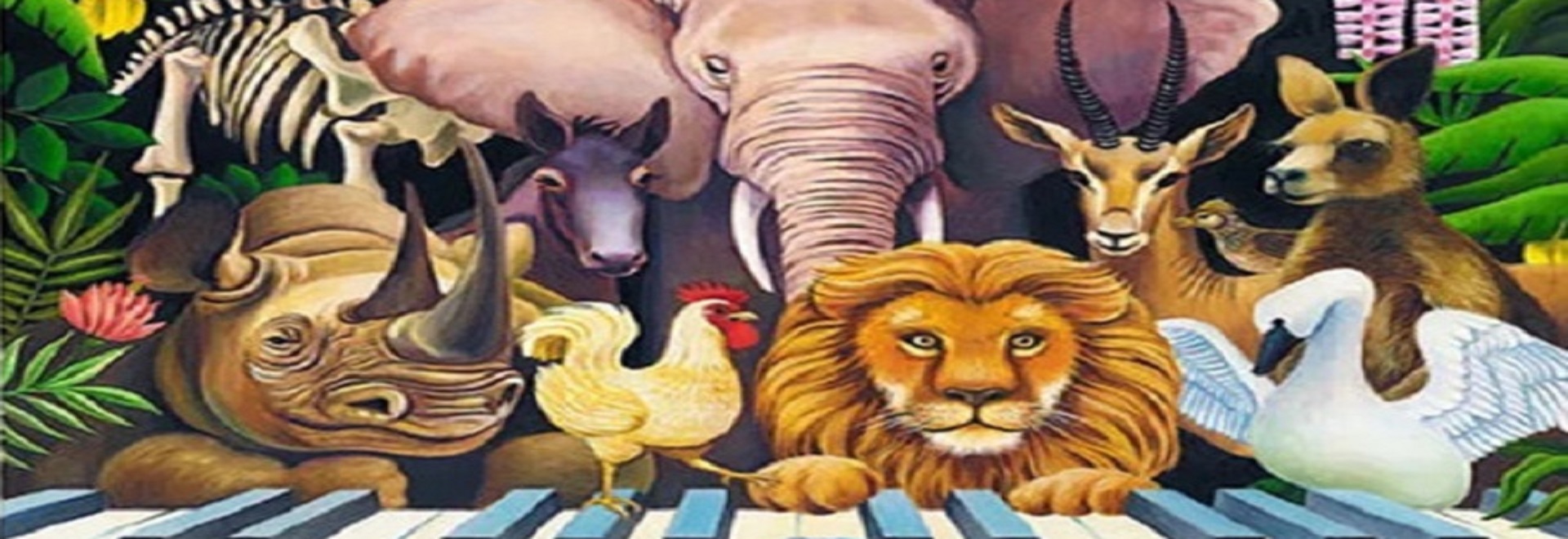 Карнавал животных сен санс рисунок