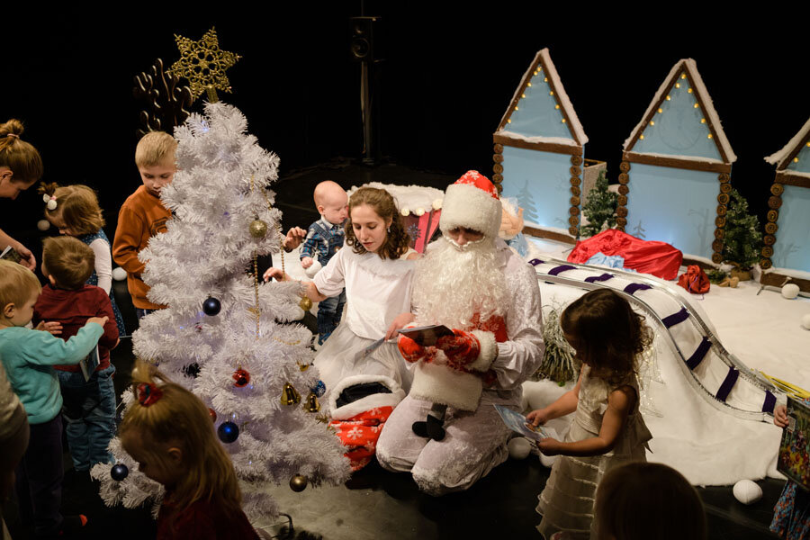 Сказка о снежной метельке