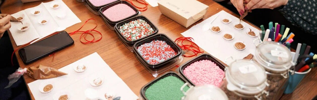 Шоколадные конфеты ручной работы