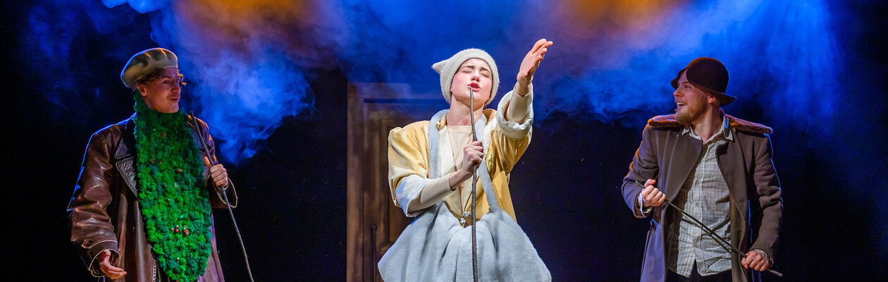 Муфта, полботинка и моховая борода