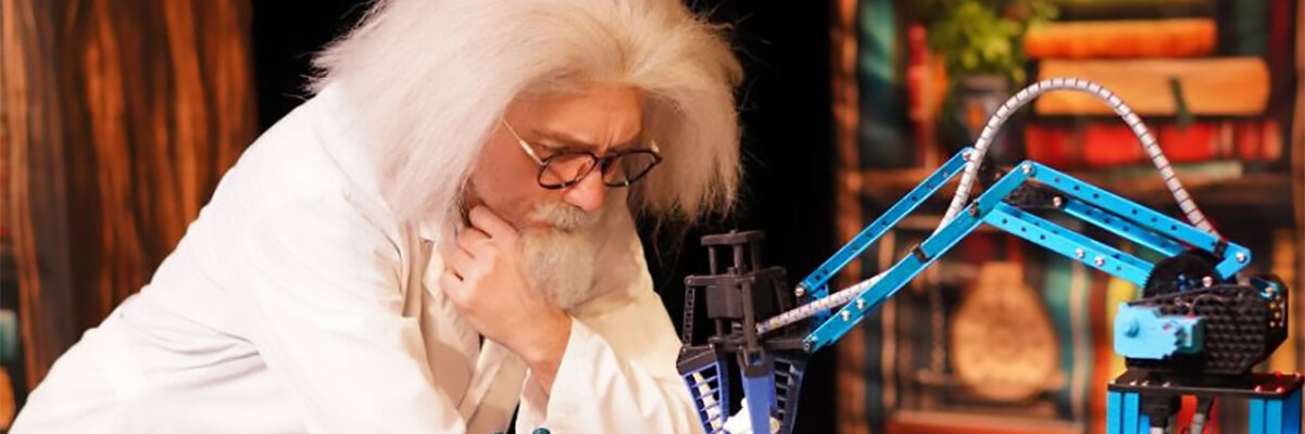 Учёная семейка и роботы