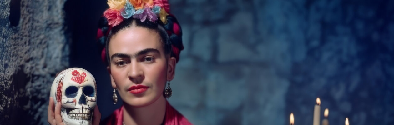 Калавера в стиле Фриды