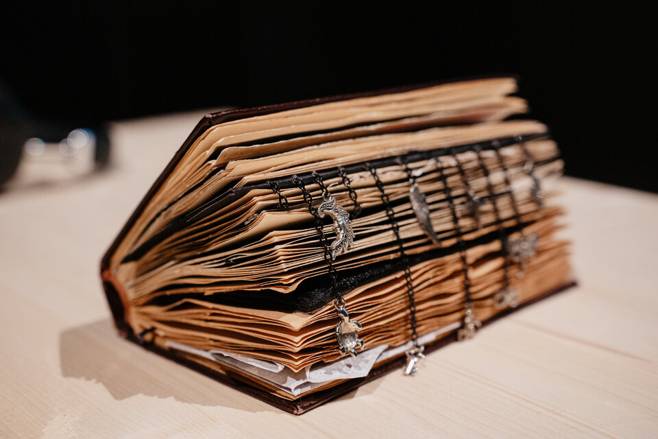 После текста