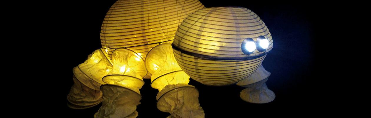 Представление световых кукол