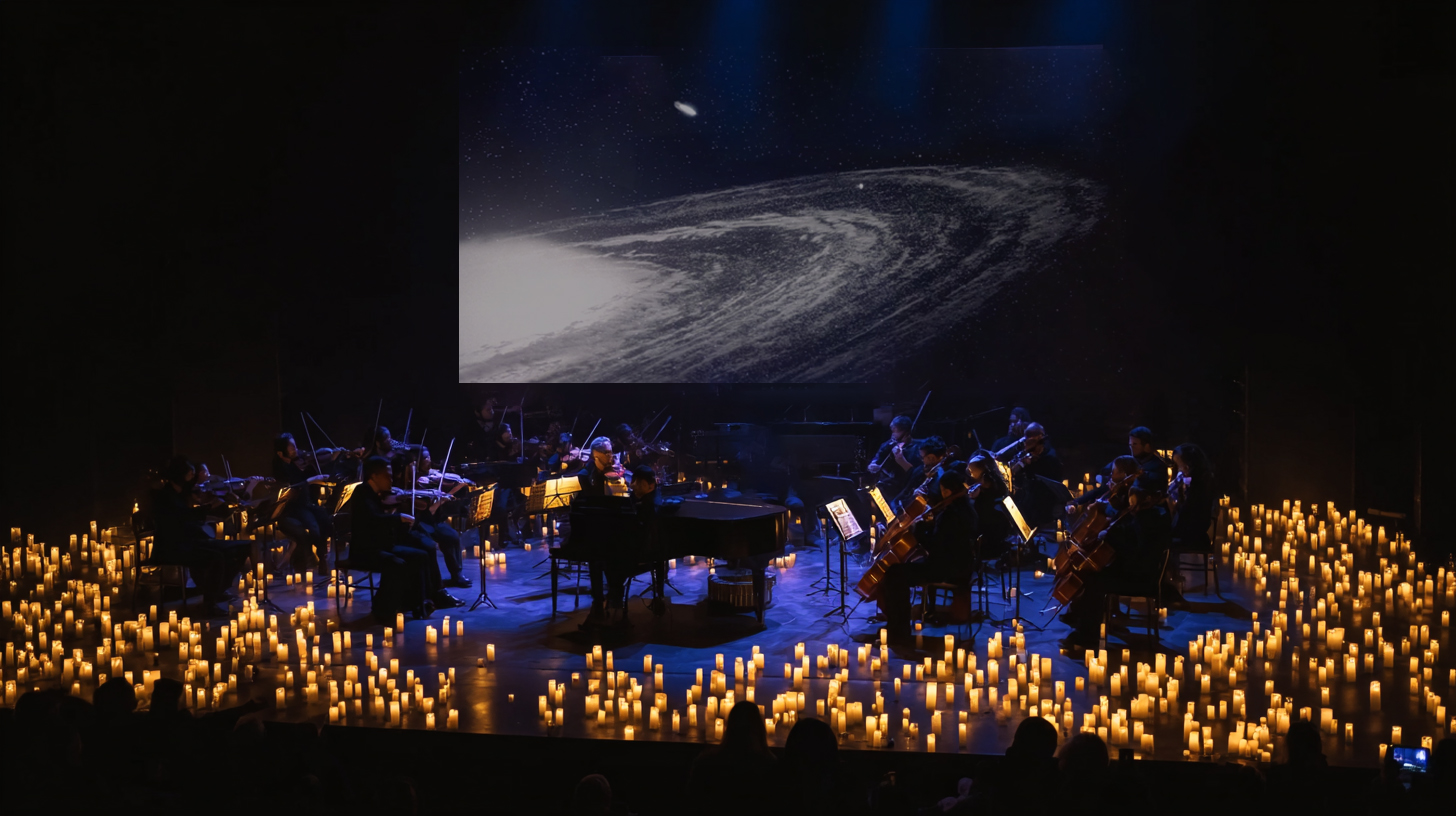 

Билеты на Кино и музыка при свечах. Часть 2 (Детский центр «Экият»)