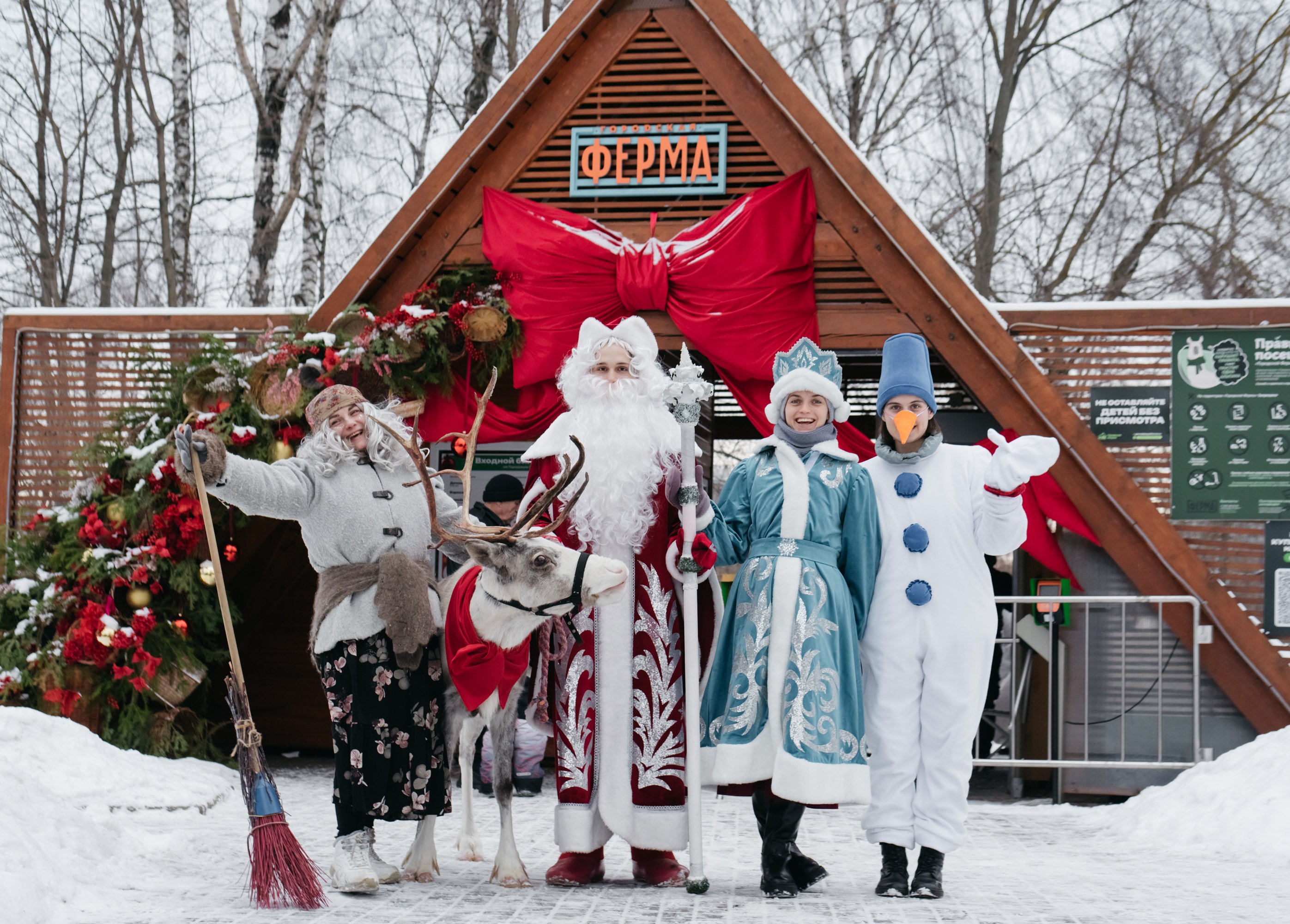 

Билеты на Новый год на ферме. Резиденция Деда Мороза (Городская ферма на ВДНХ)