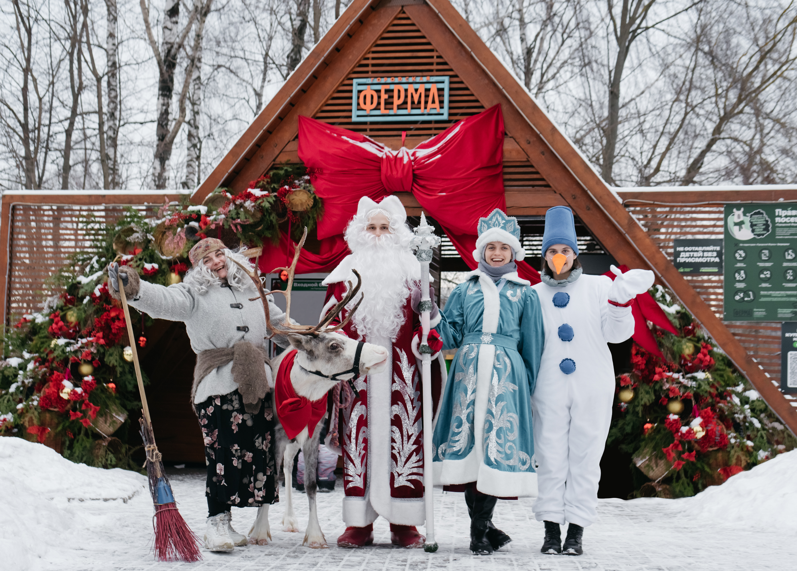 

Билеты на Новый год на ферме. Резиденция Деда Мороза (Городская ферма на ВДНХ)