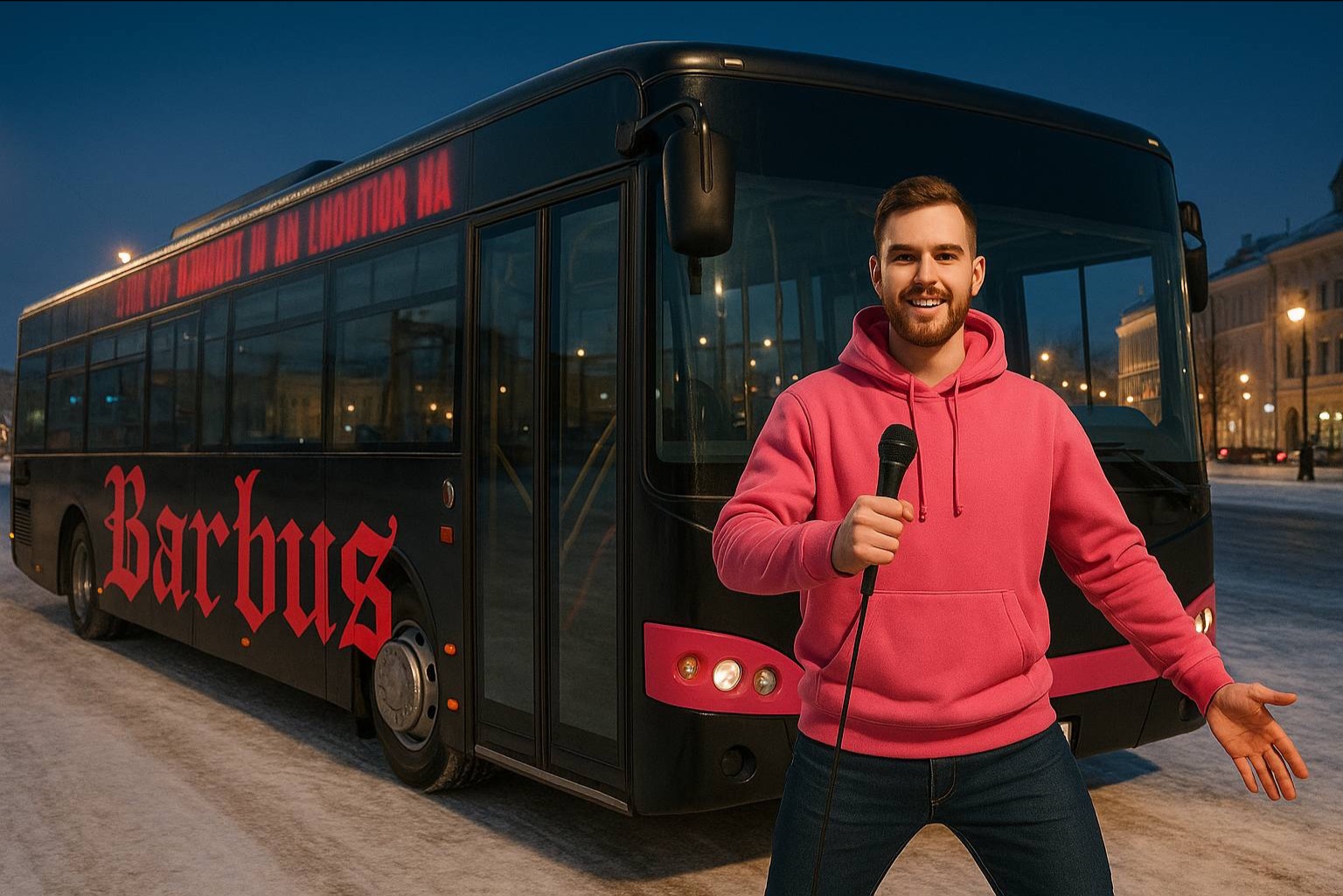 

Билеты на Stand-up экскурсия на автобусе (Barbus)