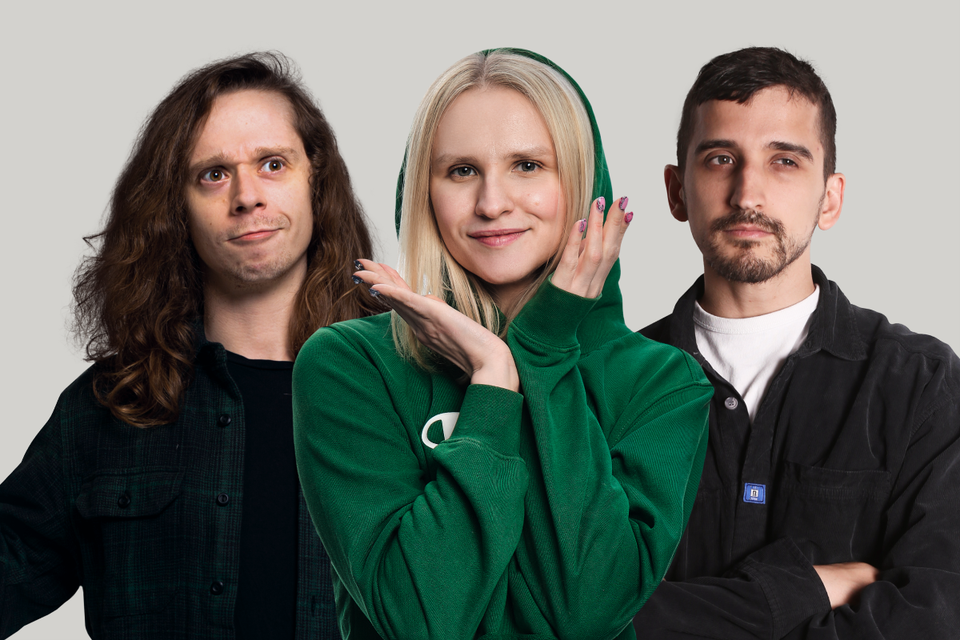 Саша Малой, Вера Котельникова, Филипп Воронин