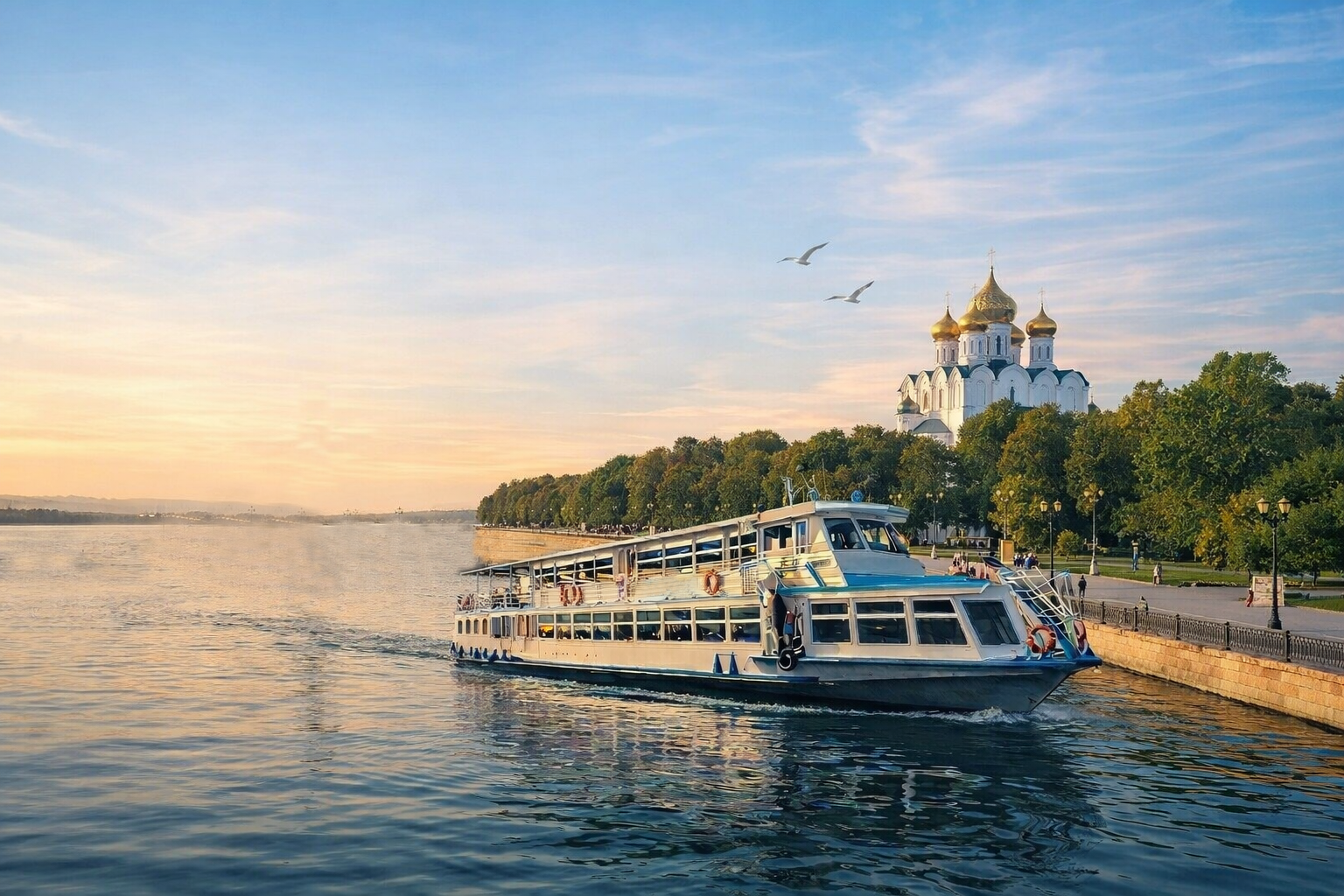 

Билеты на Речная прогулка по Волге (Теплоход «Ярославия» (Речной вокзал))