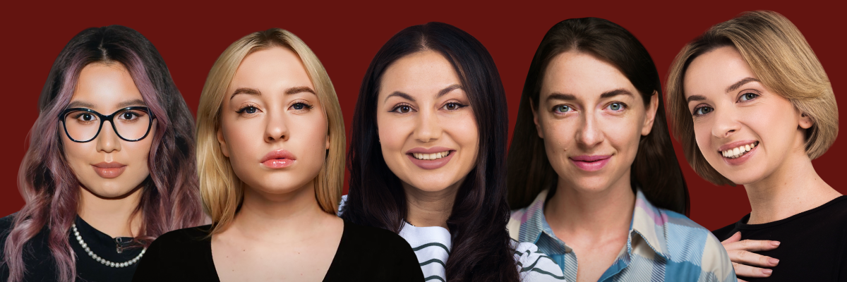 Женский юмор комиков с ТВ