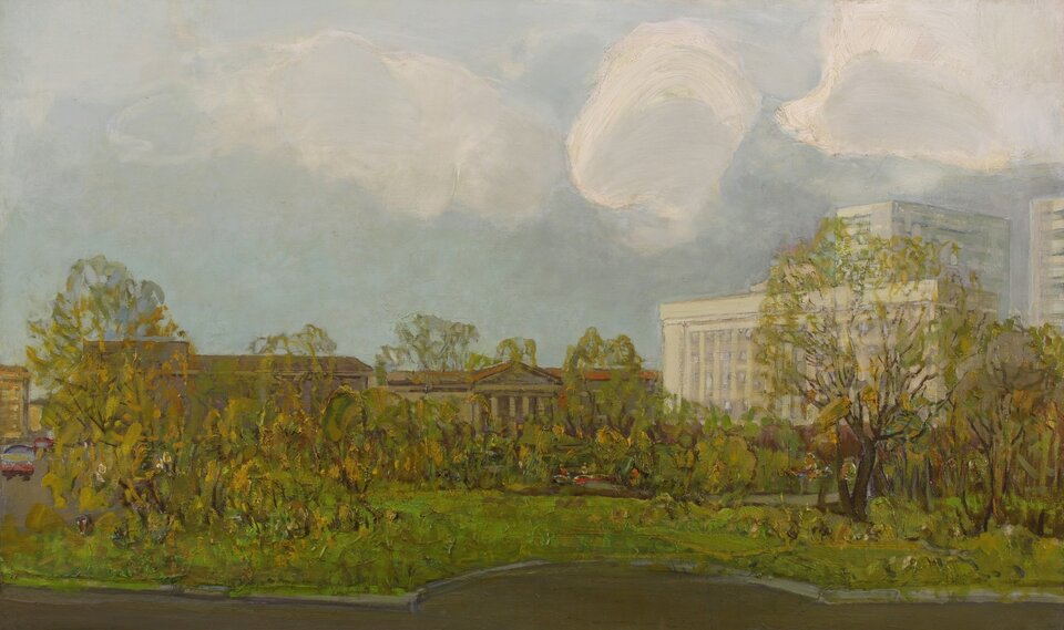 Борис Ряузов. Город