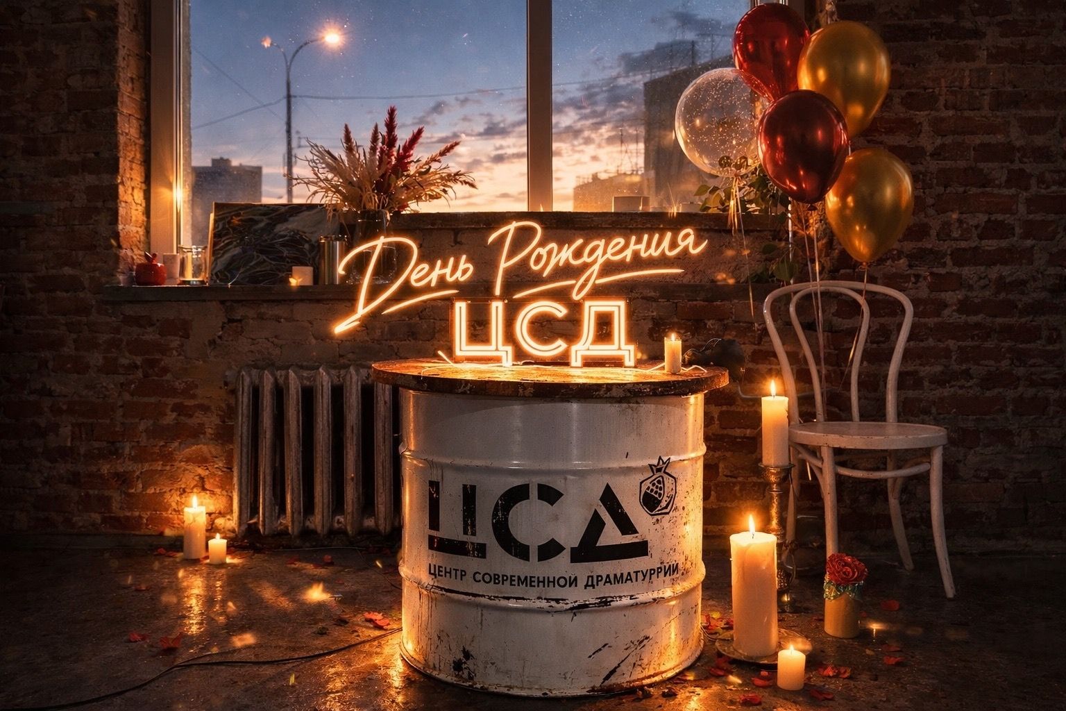 

Билеты на День рождения ЦСД — вход разрешён (Центр современной драматургии)