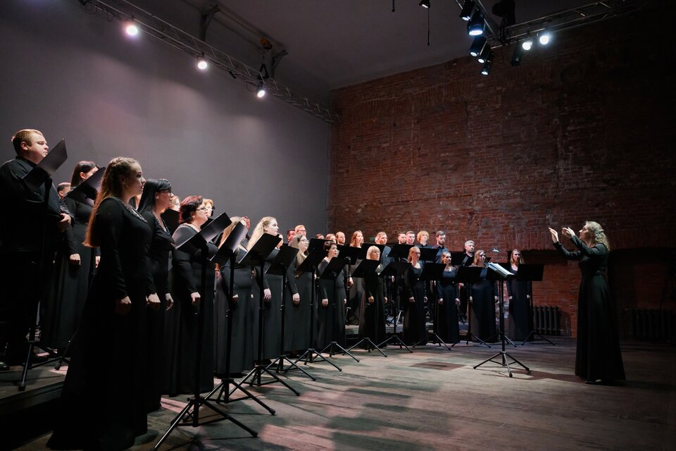 Звуковая инсталляция хора Parma Voices