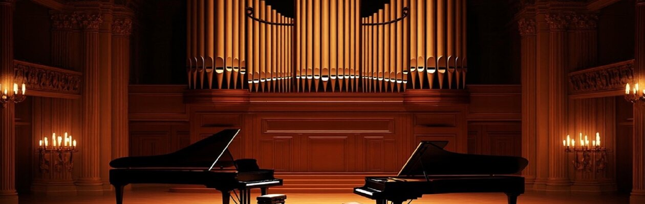Шоу двух роялей и органа