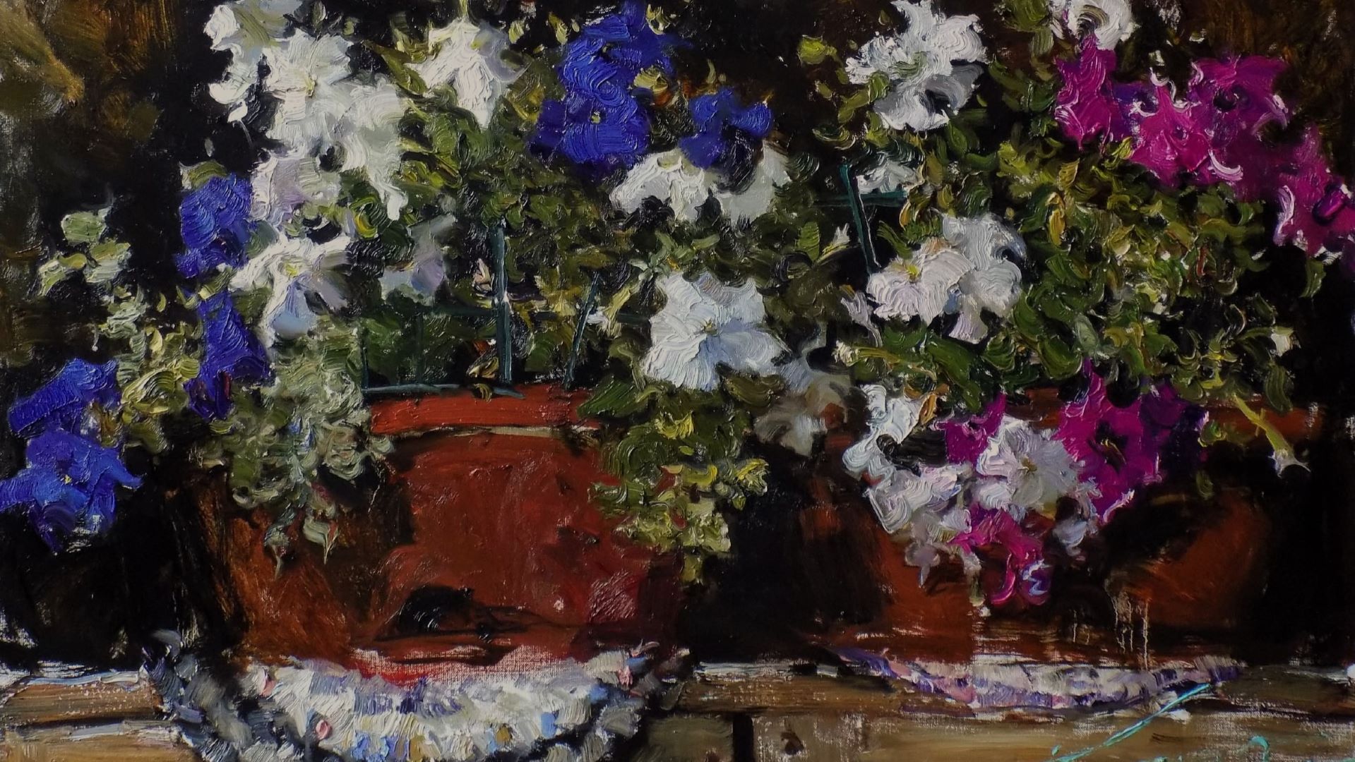 

Билеты на Елена Боброва. Натюрморт с осенними цветами. Масло (Art коробка)