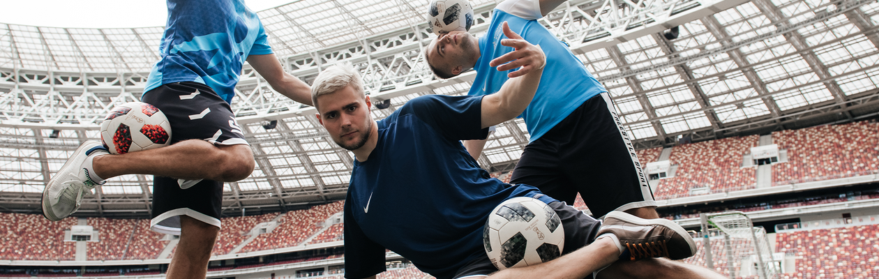 Детская футбольная квест-экскурсия в Лужниках