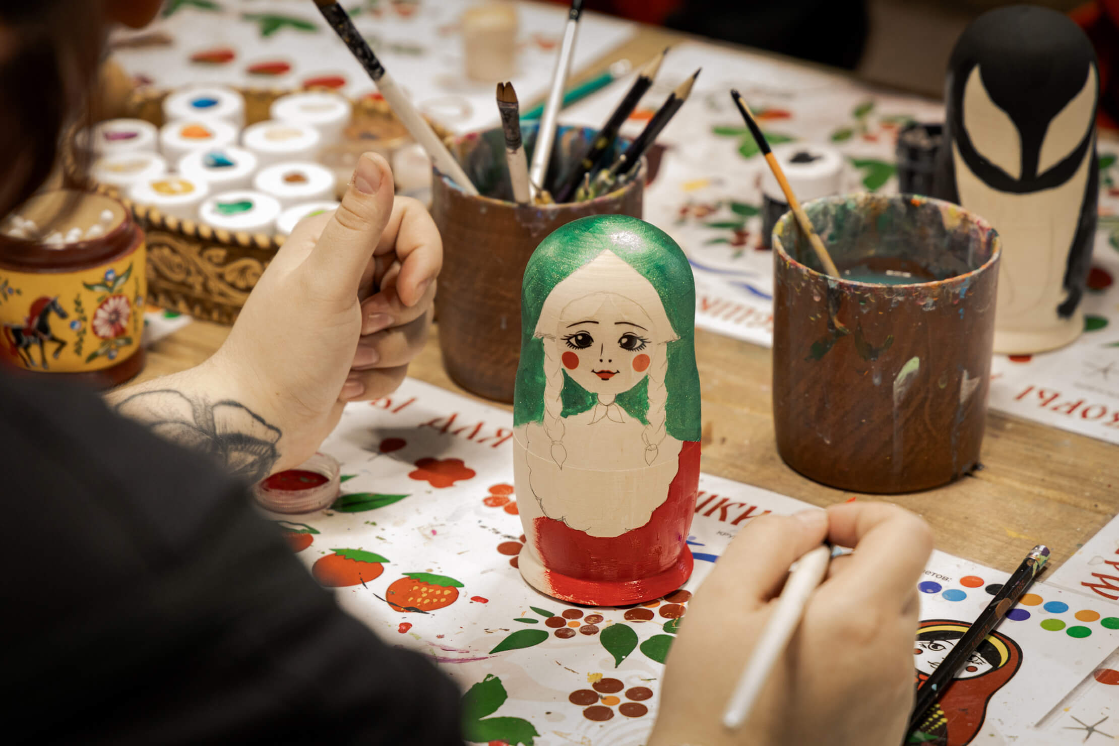 

Билеты на Роспись матрёшки с чаепитием (Изба-Забава)