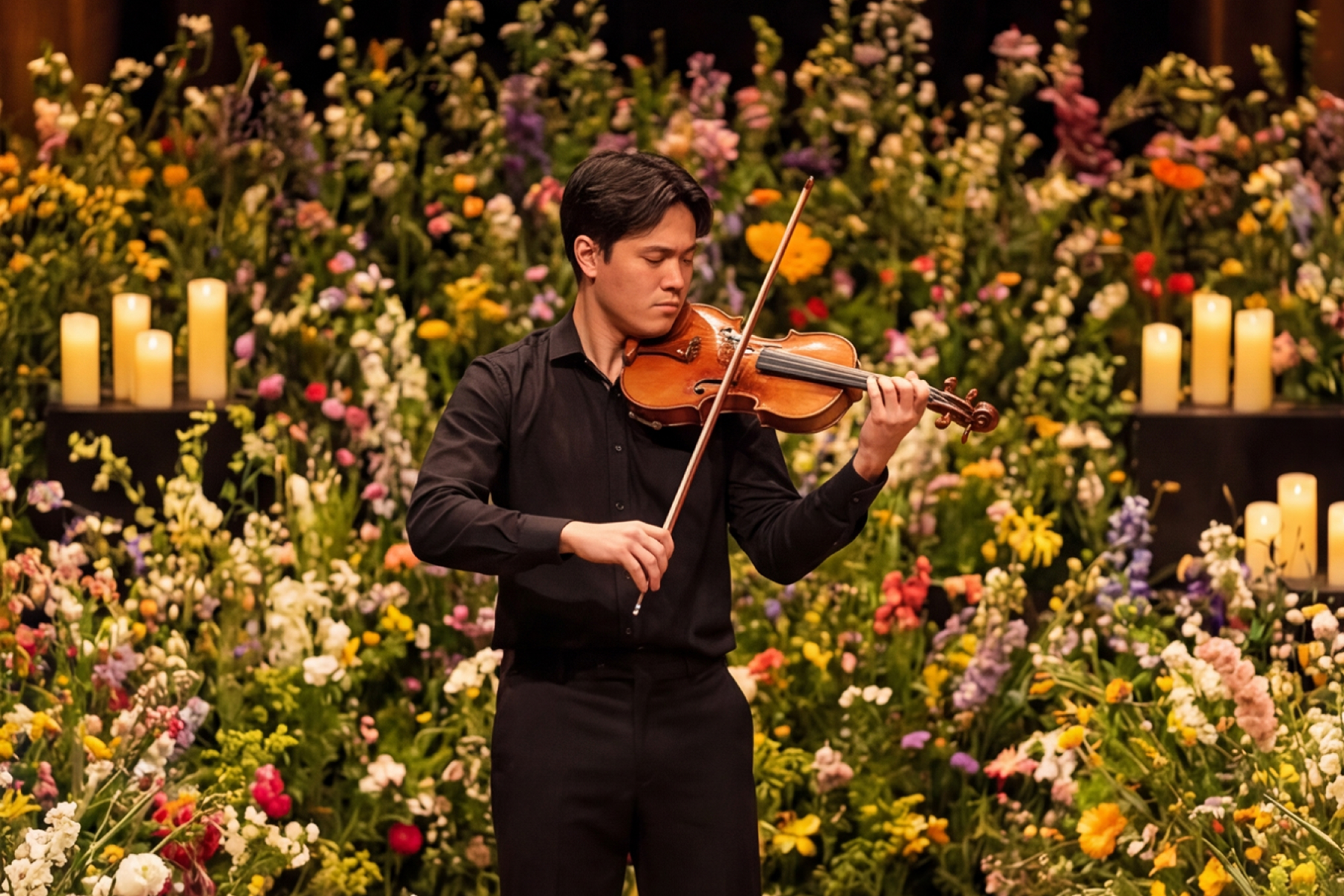 Афиша: Оркестр при свечах. Цветочная рапсодия в Ярославли 26 апреля 2026